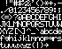 Thumby Tiny Circuit's 5x7 Font